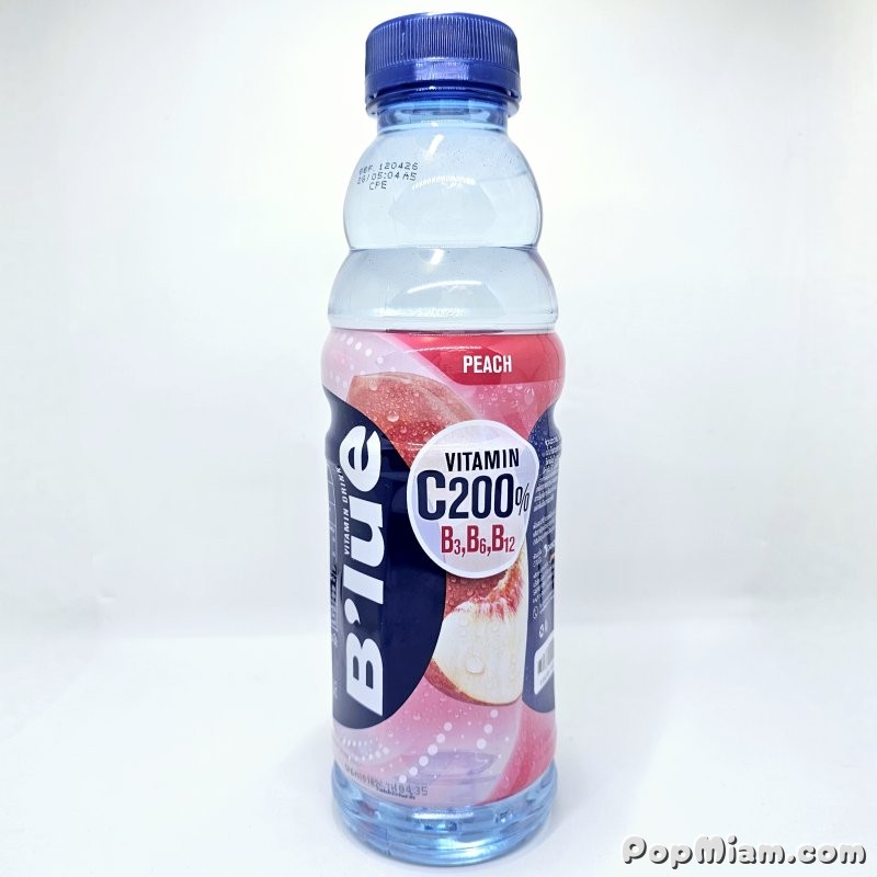 Illustration B’lue Vitamin Drink – Pêche (Thaïlande)