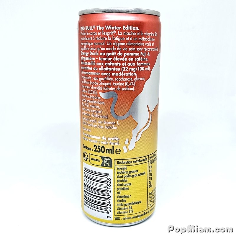 Illustration Red Bull - Pomme Gingembre