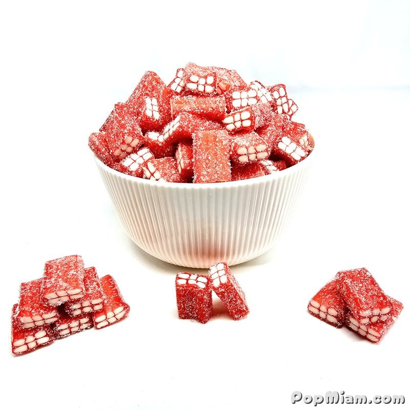 Illustration Briques Rouges Sucrée