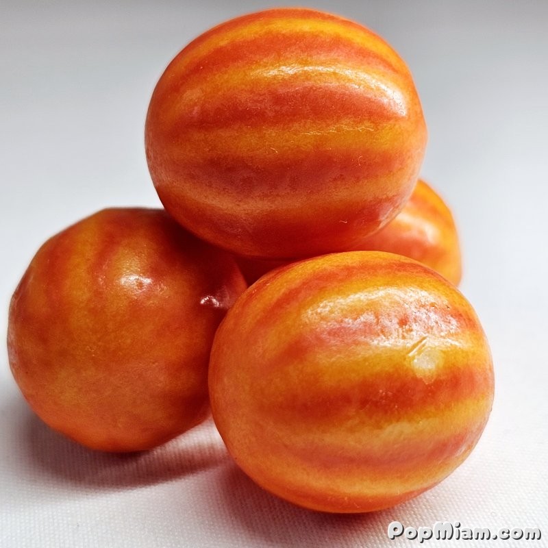 Illustration Chewing-gums Melon Orange