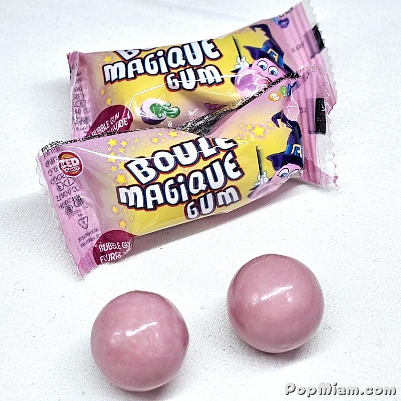 Illustration Boule magique gum Tutti Frutti