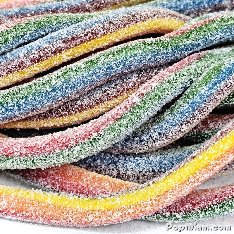 Illustration Câble XL Américain Acidulé – Rainbow (60 cm)
