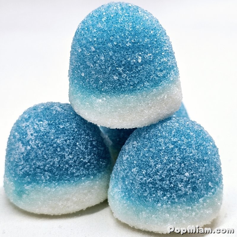 Illustration Bisous Bleus Sucrés
