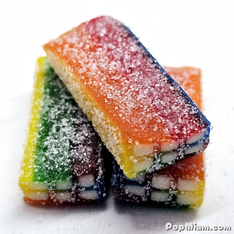 Illustration Briques Acidulées Multicolores