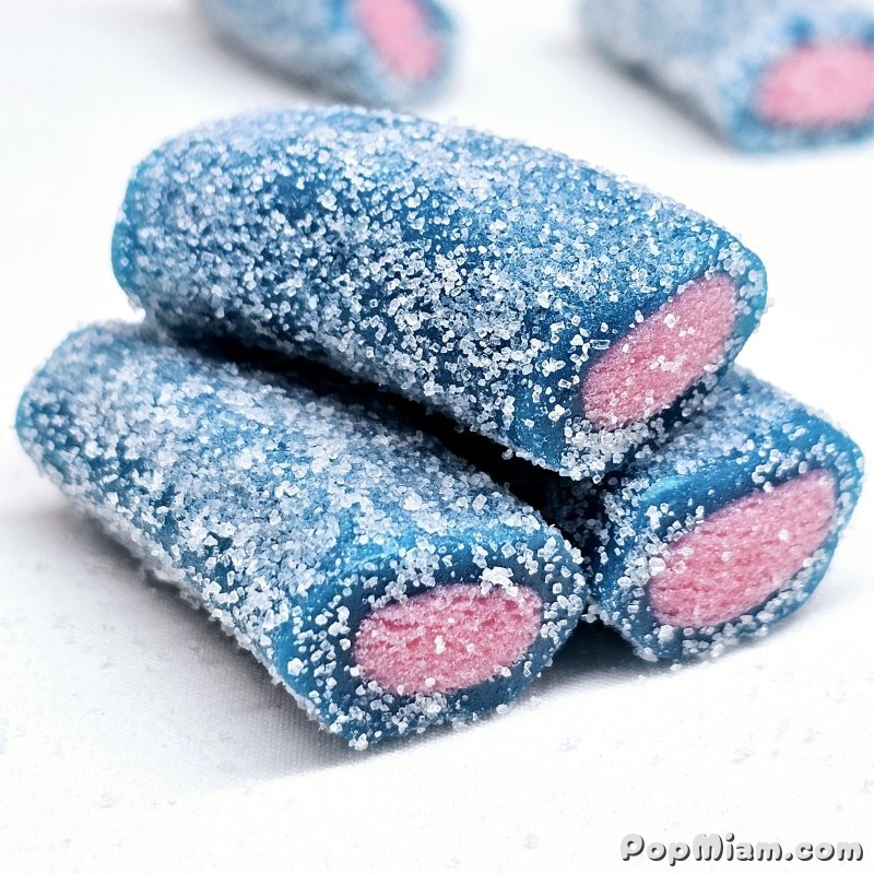 Illustration Mini Jumbo Bleus Acidulée