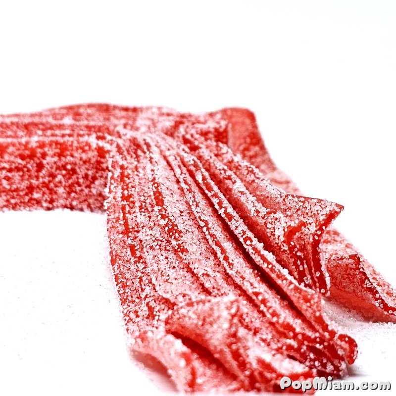Illustration Ruban Sucré Acidulé – Fraise