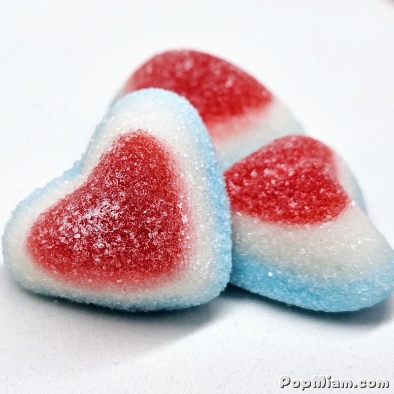 Illustration Triple Cœurs sucrée