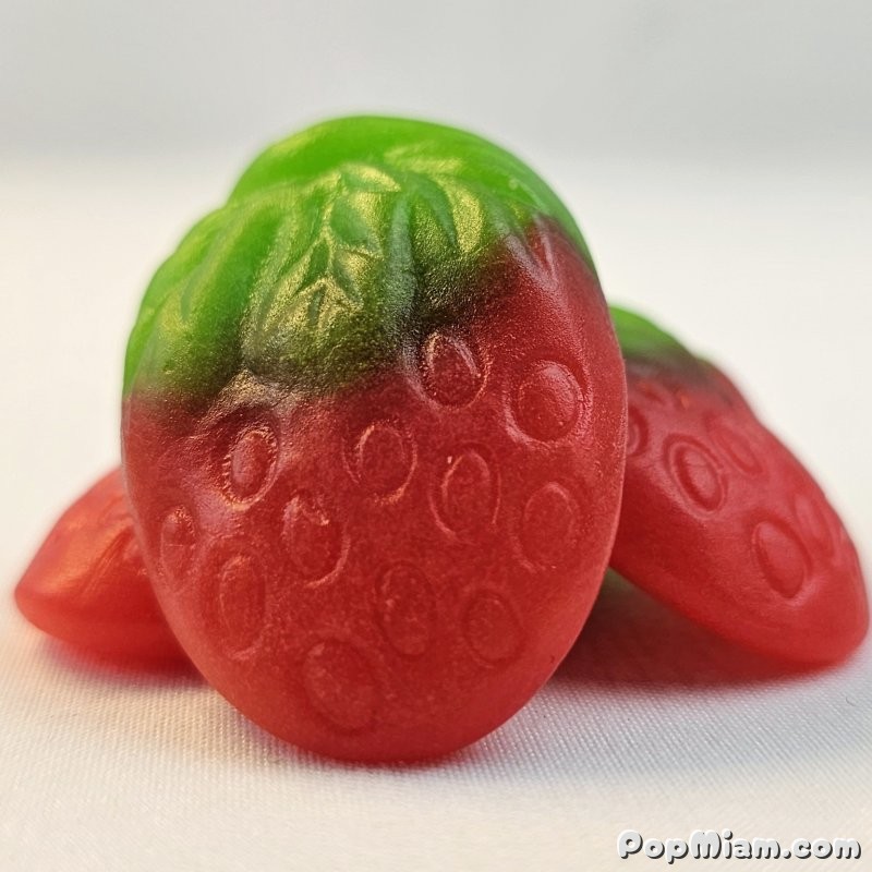 Illustration Fraises Lisses