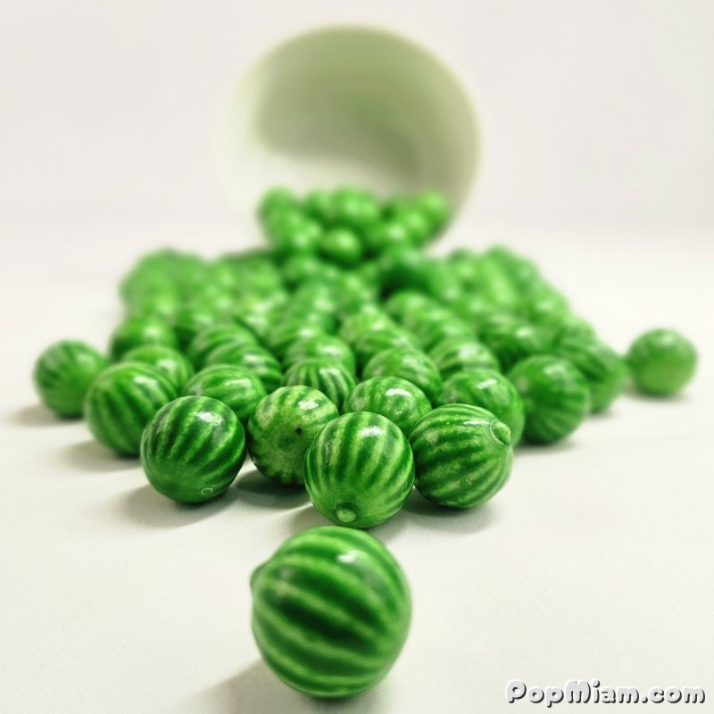 Illustration Chewing-gums Melon Vert