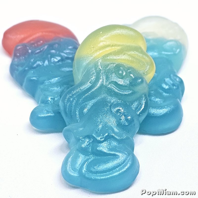 Illustration Schtroumpfs Vegan – Haribo