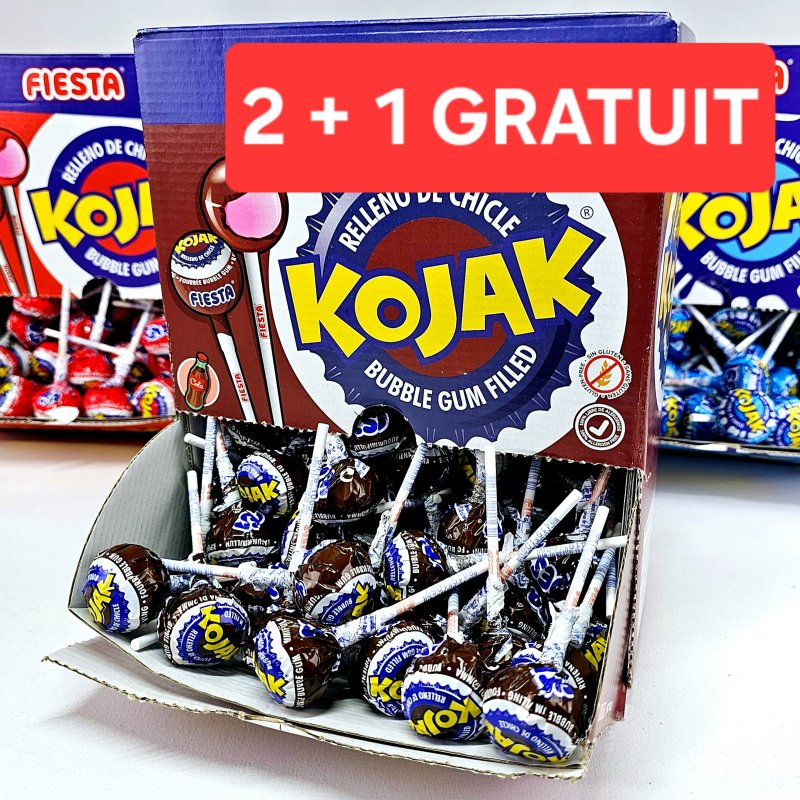 Illustration Kojak Cola 2 + 1 GRATUIT