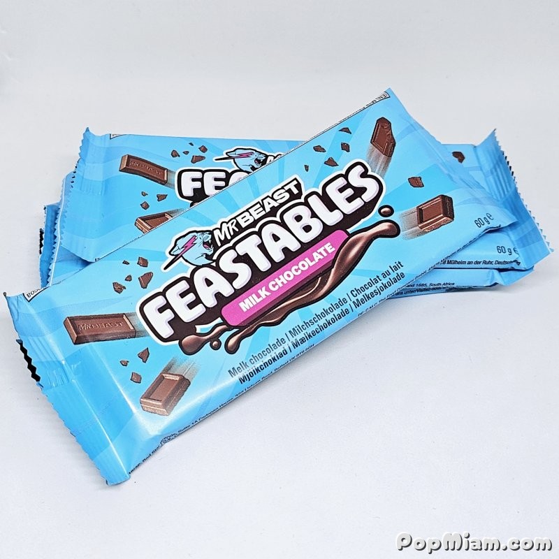 Illustration Feastables Chocolat au Lait