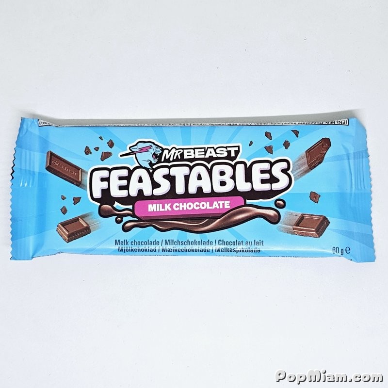 Illustration Feastables Chocolat au Lait