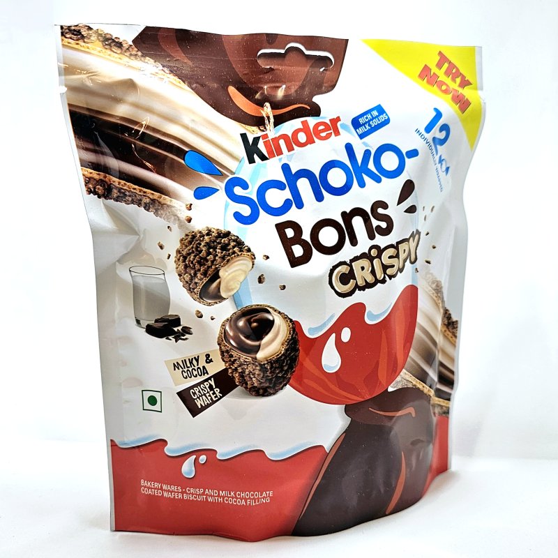 Illustration  3 Kinder Schoko Bons Crispy
