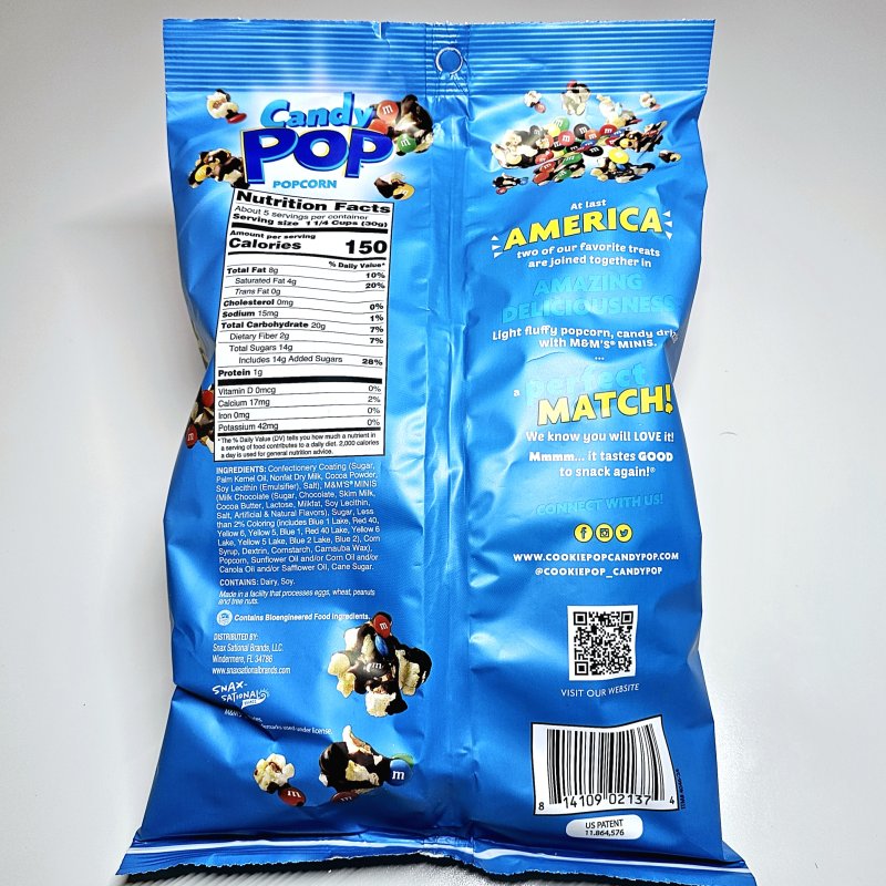 Illustration Candy Pop Popcorn – M&M’s
