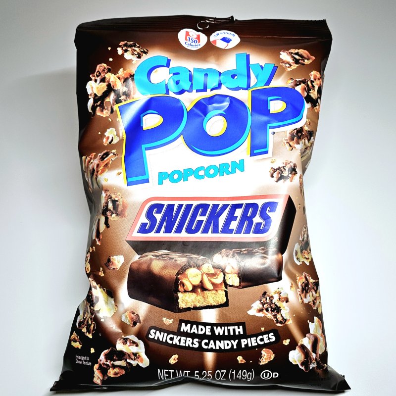 Illustration Candy  Pop Popcorn – Snickers
