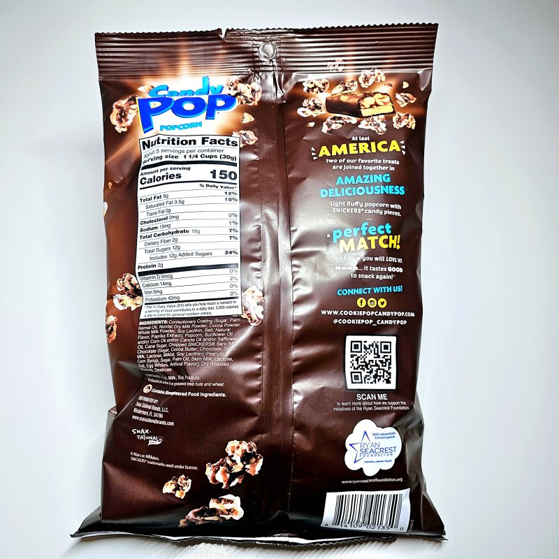 Illustration Candy  Pop Popcorn – Snickers
