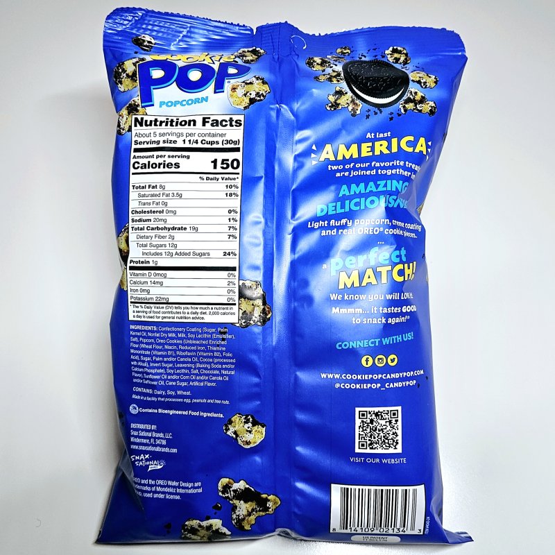 Illustration Candy Pop Popcorn – Oreo
